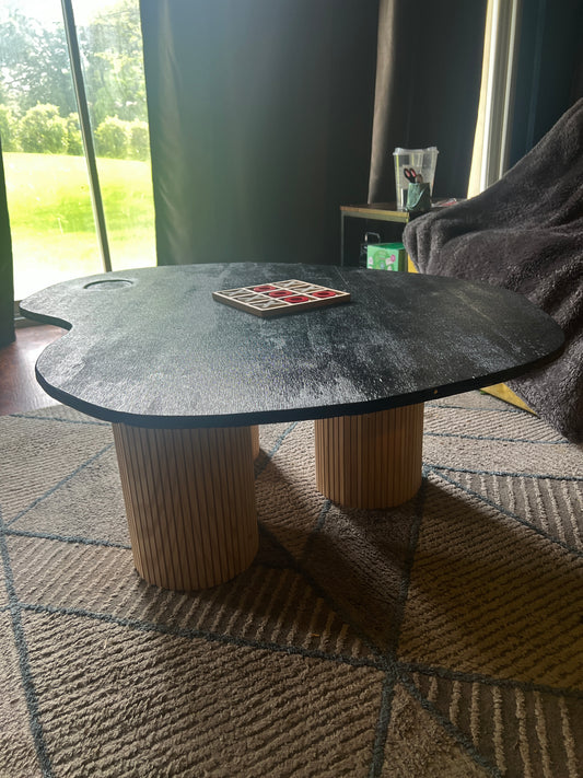How to: create a paint palette coffee table